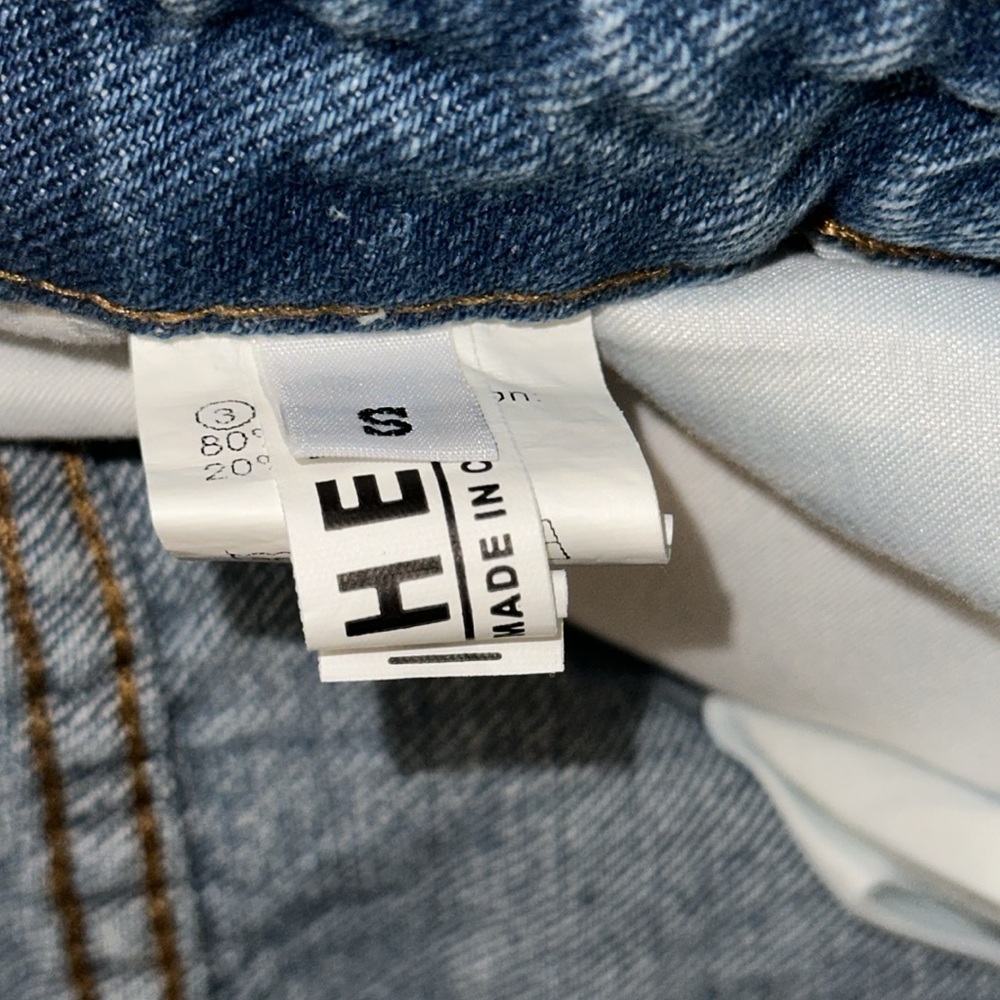 NEW SHEIN MENS TROPICAL PALM TREE JEANS - Picture 9 of 9